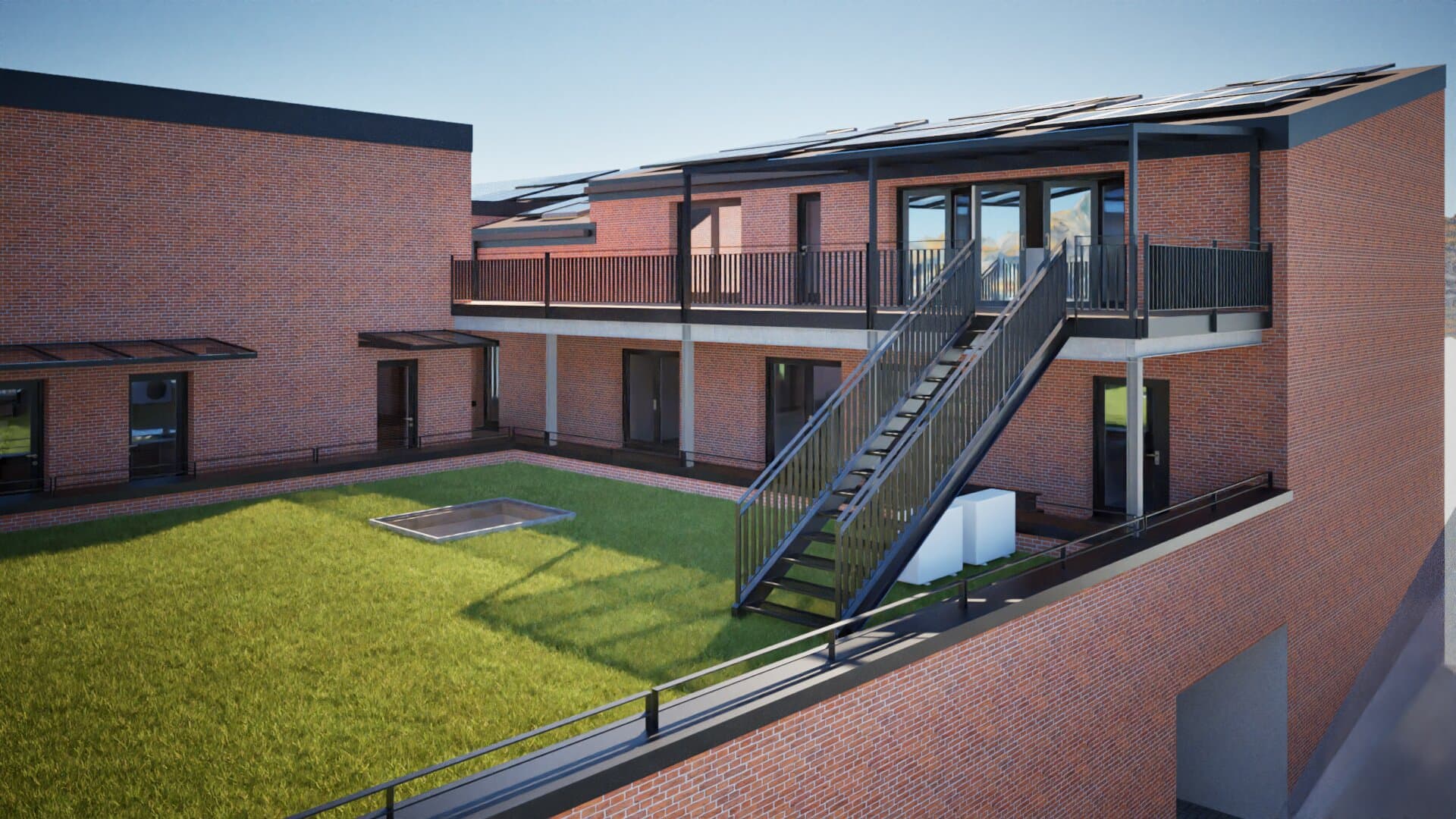 Denkfabrik - Rendering Gesamtansicht